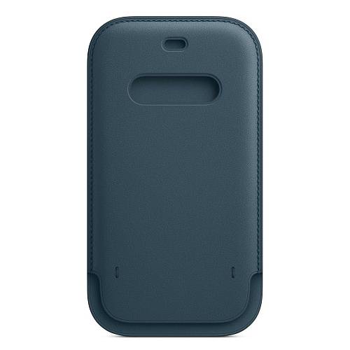 Чехол для смартфона Apple MagSafe для iPhone 12/12 Pro, кожа, «балтийский синий»